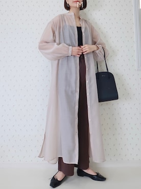 「classicalelf（クラシカルエルフ）のアイテム（ワンピース）」を使った、MAYUKOさん（レディース・163cm）の春コーディネート