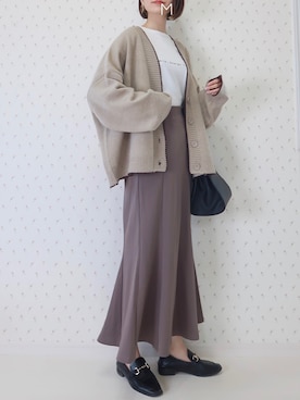 「VIS（ビス）のアイテム」を使った、MAYUKOさん（レディース・163cm）の秋コーディネート