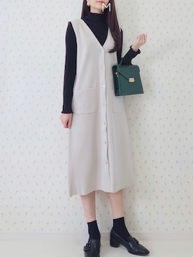 MAYUKOさん（レディース・163cm）の冬コーディネート