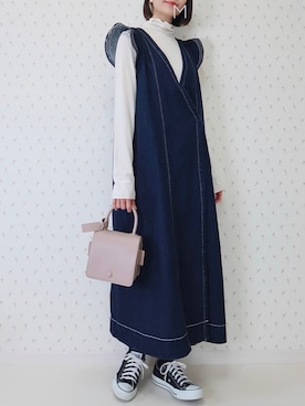 MAYUKOさん（レディース・163cm）の春コーディネート