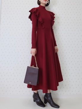 MAYUKOさん（レディース・163cm）の冬コーディネート