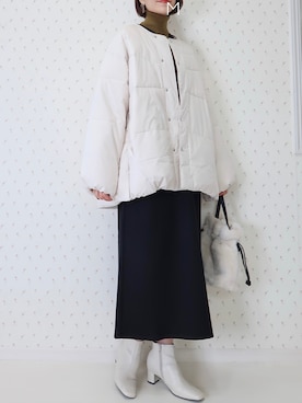 MAYUKOさん（レディース・163cm）の冬コーディネート