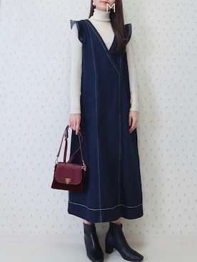 MAYUKOさん（レディース・163cm）の冬コーディネート