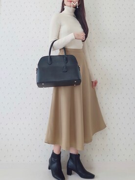 MAYUKOさん（レディース・163cm）の冬コーディネート