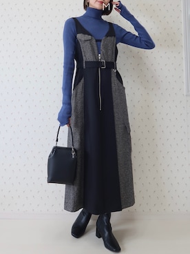 MAYUKOさん（レディース・163cm）の冬コーディネート