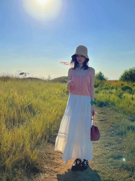 「森」｜monching_littledayさん（レディース・163cm）の冬コーディネート