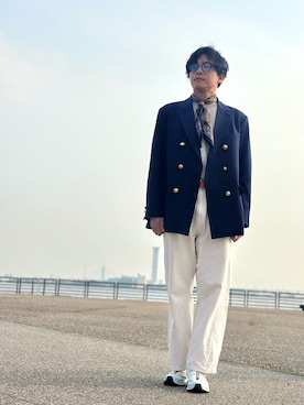 「B.C STOCK（ベーセーストック）のアイテム」を使った、potaさん（メンズ・175cm）の春コーディネート