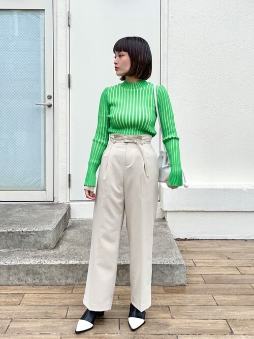United Tokyo 池袋ヤマサキさんのニット セーターを使ったコーディネート Zozotown