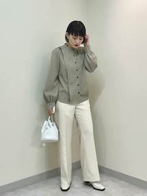 UNITED TOKYO レイヤーヨークブラウス UNITED TOKYO（ユナイテッドトウキョウ）の「レイヤーヨークブラウス