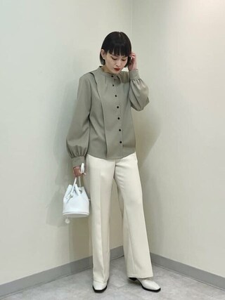 UNITED TOKYO（ユナイテッドトウキョウ）の「レイヤーヨークブラウス
