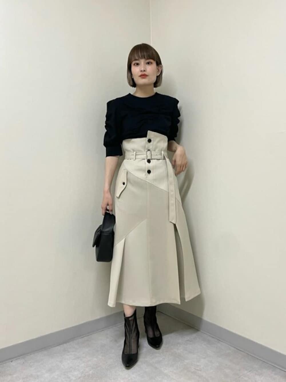 UNITED TOKYO トレンチライクスカート
