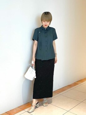 ヤマサキさん（レディース・157cm）の夏コーディネート