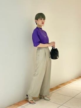 ヤマサキさん(レディース・157cm)の夏コーディネート