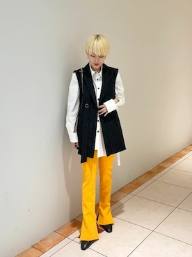 ヤマサキさん（レディース・157cm）の秋コーディネート