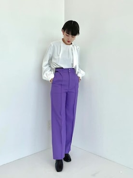 ヤマサキさん（レディース・157cm）の冬コーディネート