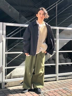 ジャーナルスタンダード メンズさん(メンズ・167cm)の冬コーディネート
