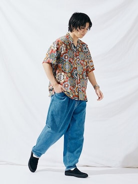 ジャーナルスタンダード メンズさん(メンズ・173cm)の夏コーディネート
