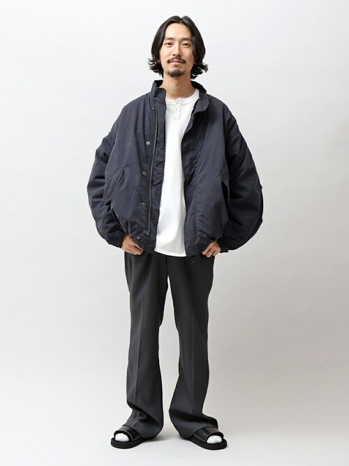 ジャーナルスタンダード メンズ(JOURNAL STANDARD 本社)｜JOURNAL STANDARDのモッズコートを使ったコーディネート