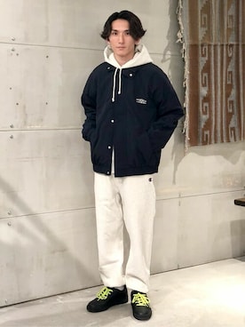 「JOURNAL STANDARD（ジャーナルスタンダード）のアイテム（ナイロンジャケット）」を使った、ジャーナルスタンダード メンズさん（メンズ・167cm）の秋コーディネート