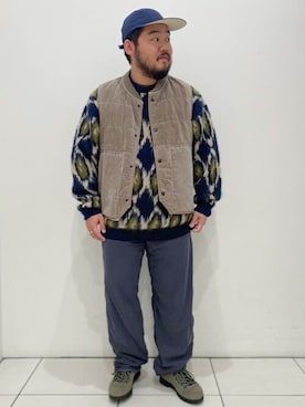 「SAVE KHAKI UNITED（セーブカーキユナイテッド）のアイテム」を使った、ジャーナルスタンダード メンズさん（メンズ・166cm）の秋コーディネート