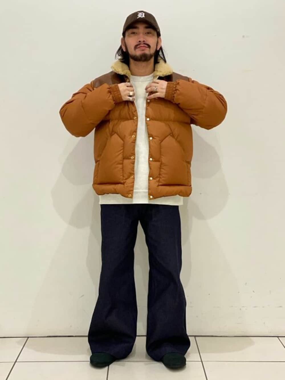 【極美品】 ROCKY MOUNTAIN ロッキーマウンテン　ダウン　ブラウン ジャーナルスタンダード メンズ(JOURNAL STANDARD 本社)｜Rocky