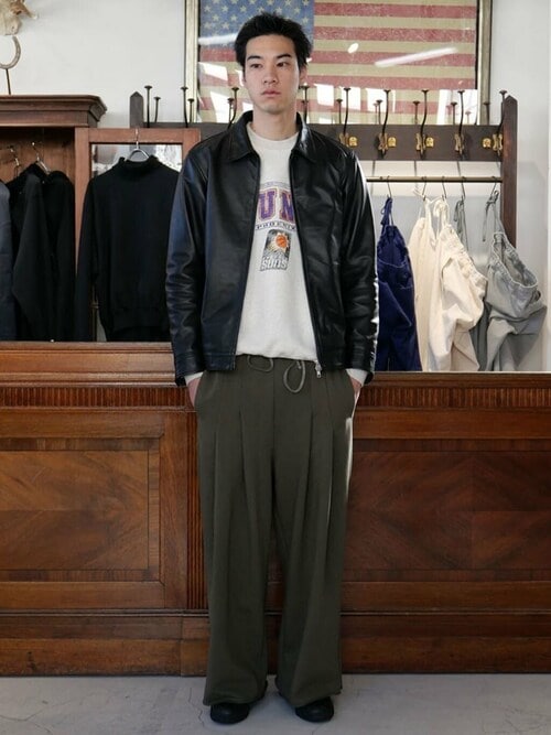 ジャーナルスタンダードのシングルライダースジャケット JOURNAL