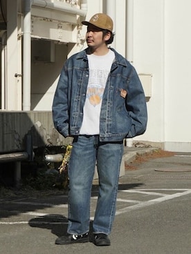 ジャーナルスタンダード メンズさんの「LEVI’S(R) / リーバイス(R) 別注 501(R) Selvedge INDIGO L26」を使ったコーディネート