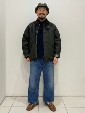 「30代コーデ」｜「アイテム（その他アウター）」を使った、ジャーナルスタンダード メンズさん（メンズ・171cm）の冬コーディネート