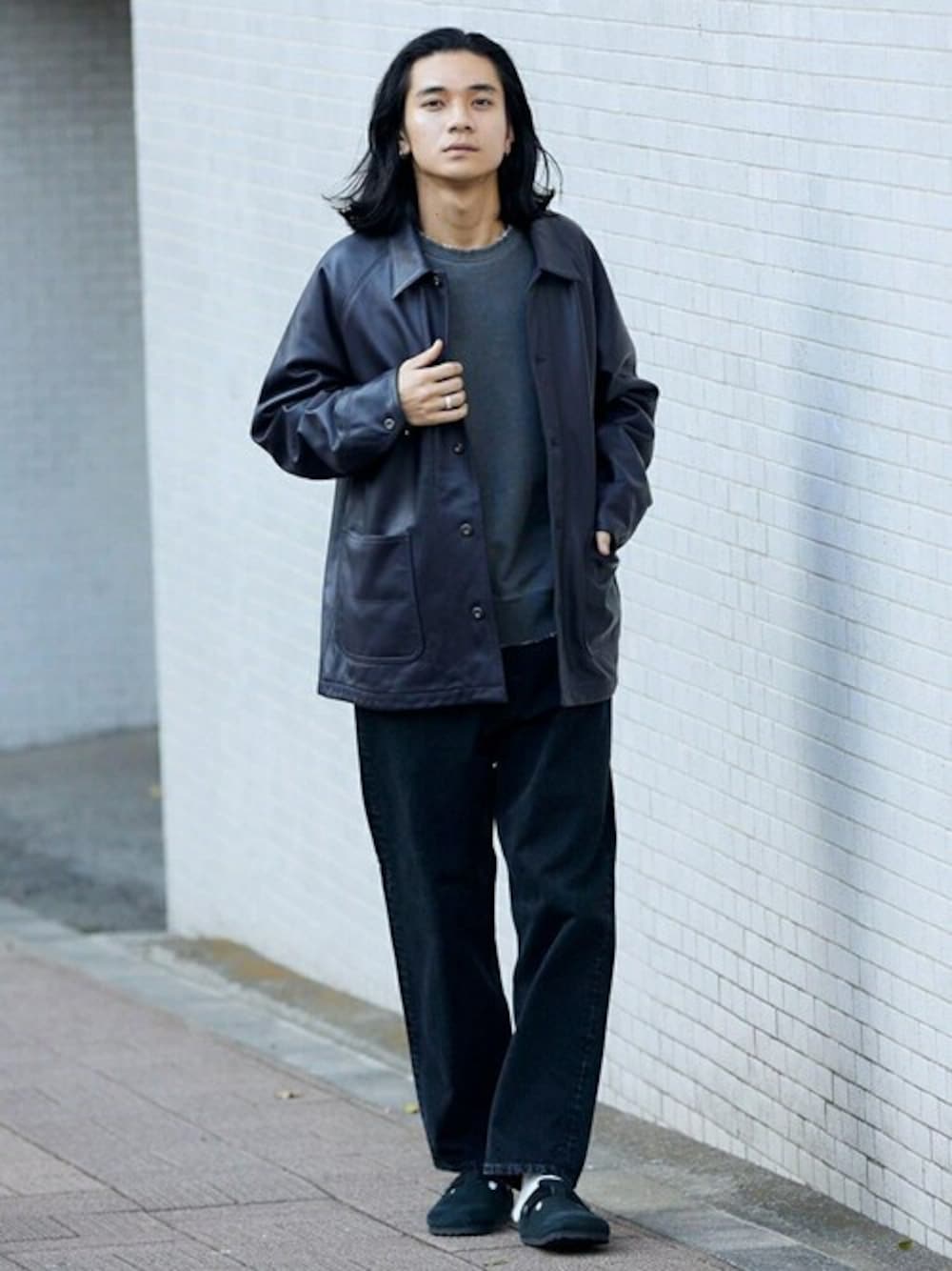 Schott☓JOURNAL STANDARD 別注 レザーカバーオール