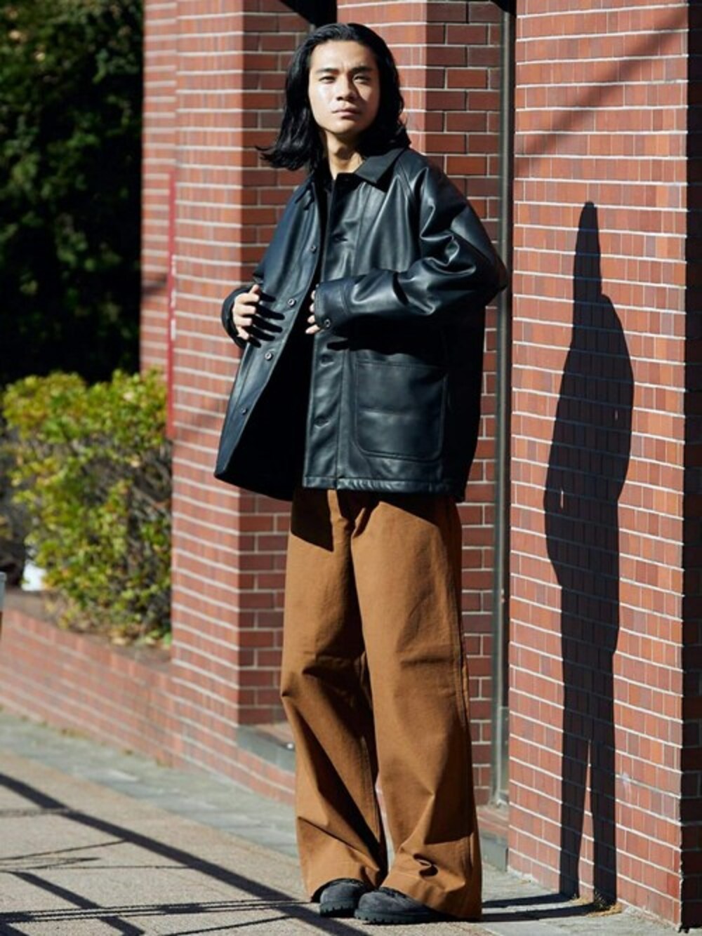 美品✨schott×JOURNAL STANDARDカバーオール　羊革　紫　L 美品✨schott×JOURNAL STANDARDカバーオール 羊革 紫 L 美品✨schott