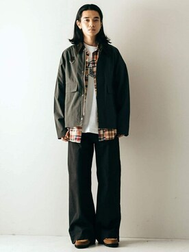 ジャーナルスタンダード メンズさん(メンズ・181cm)の冬コーディネート