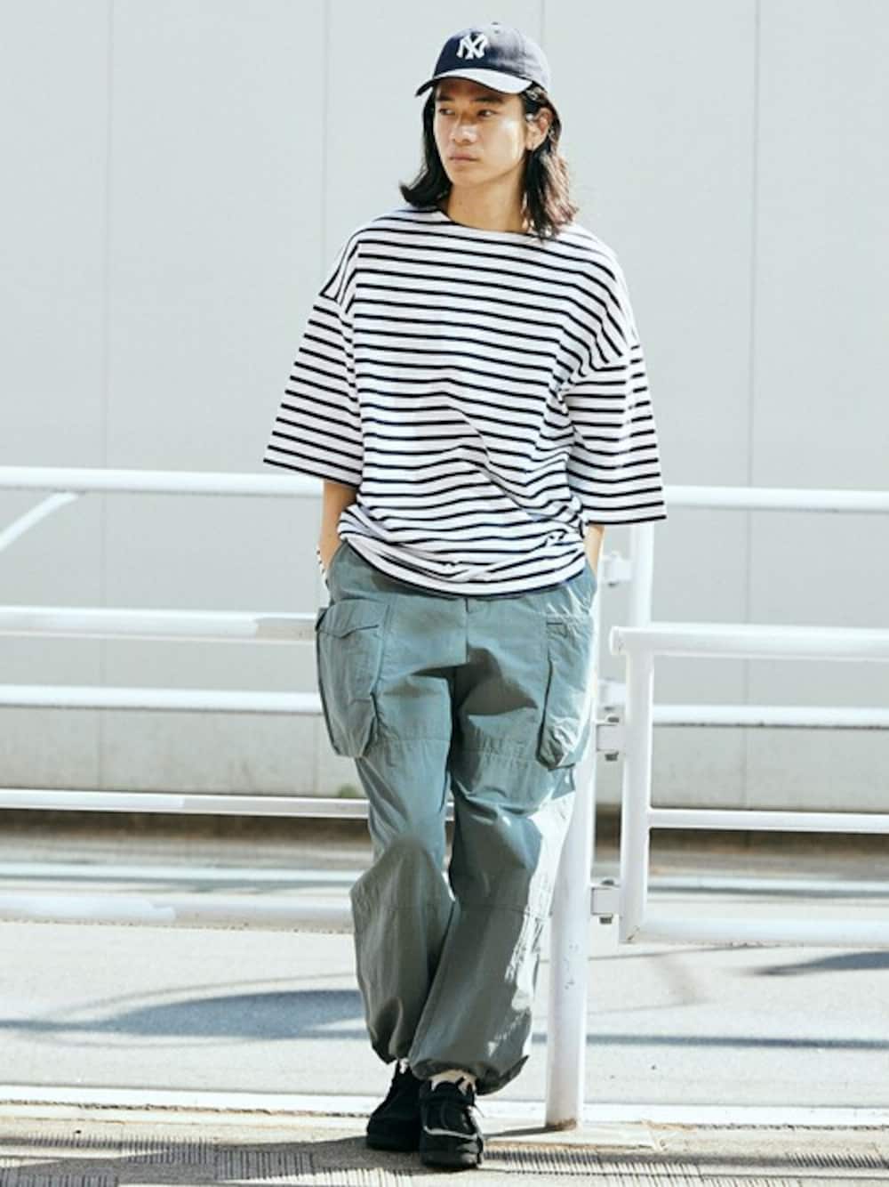 新品】JOURNAL STANDARD別注 ORCIVAL バスクシャツ3