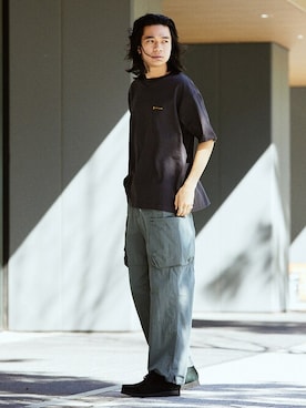 「NULL（ヌル）のアイテム」を使った、ジャーナルスタンダード メンズさん（メンズ・181cm）の春コーディネート