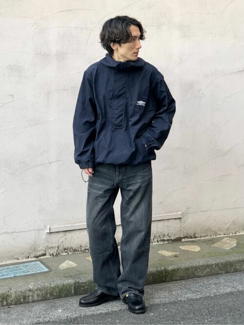 ジャーナルスタンダード メンズさんの「【UMBRO × JOURNAL STANDARD】Warm Up Anorak（UMBRO）」を使ったコーディネート