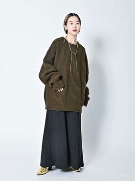 YAMASHITAさん（レディース・156cm）の秋コーディネート