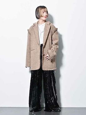 YAMASHITAさん（レディース・156cm）の秋コーディネート