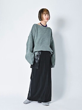 YAMASHITAさん(レディース・156cm)の冬コーディネート