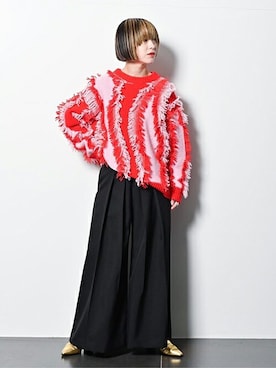 YAMASHITAさん（レディース・156cm）の冬コーディネート