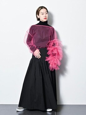 YAMASHITAさん(レディース・156cm)の冬コーディネート
