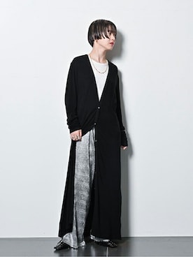 「アイテム（その他パンツ、シルバー系）」を使った、YAMASHITAさん（レディース・156cm）の夏コーディネート