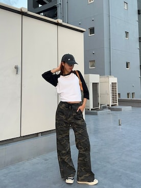 「United Athle（ユナイテッドアスレ）のアイテム」を使った、NATSUKIさん（レディース・170cm）の秋コーディネート