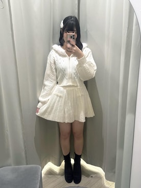 「MAJESTIC LEGON（マジェスティックレゴン）のアイテム」を使った、ねねさん（レディース・162cm）の秋コーディネート