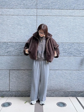 a k aさん（レディース・164cm）の冬コーディネート