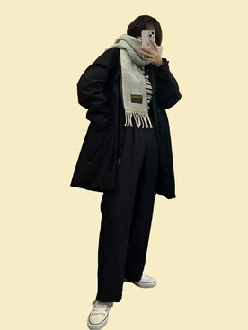 「tweedmill」｜salle de bal staffさん（レディース・160cm）の冬コーディネート