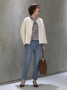 「ANAYI（アナイ）のアイテム」を使った、syoujiさん（レディース・165cm）の春コーディネート