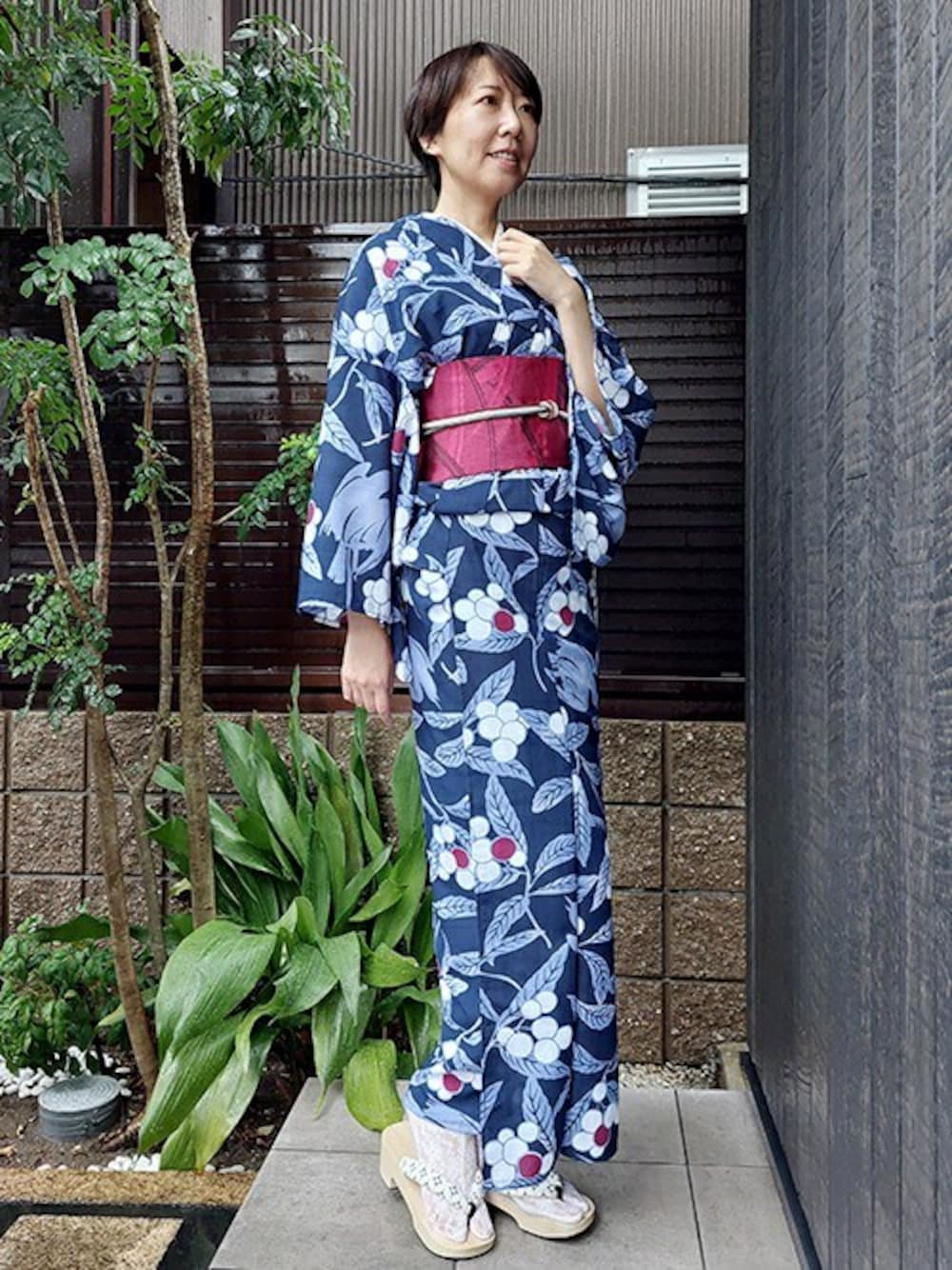 浴衣を使った「鳥柄」の人気ファッションコーディネート - WEAR
