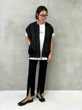 「シュートブーツ」｜YURIさん（レディース・165cm）の秋コーディネート