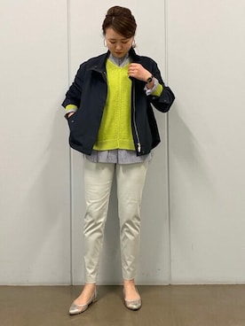 mikaさん（レディース・158cm）の冬コーディネート