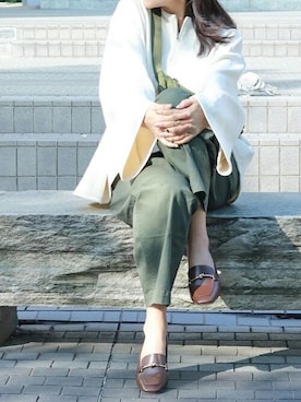 「アイテム（パンプス）」を使った、VIVIAN COLLECTIONさん（レディース・160cm）の春コーディネート