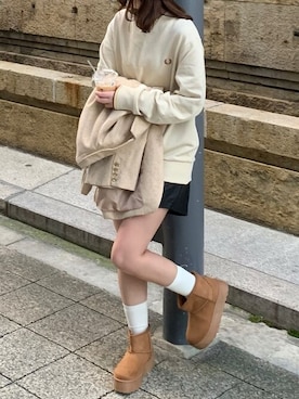 「vivian 」｜VIVIAN COLLECTIONさん（レディース・160cm）の冬コーディネート